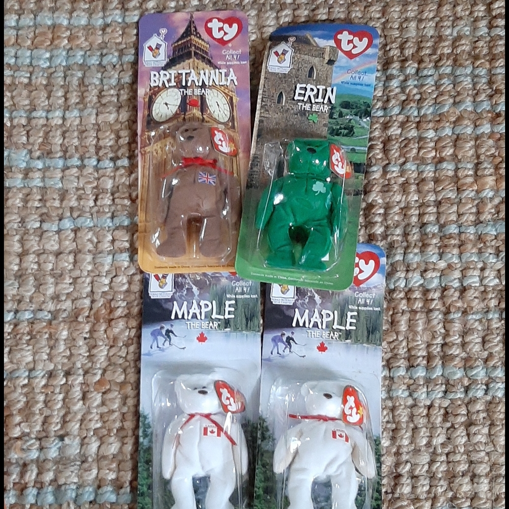 TY Ronald McDonald house charity mini beanie baby